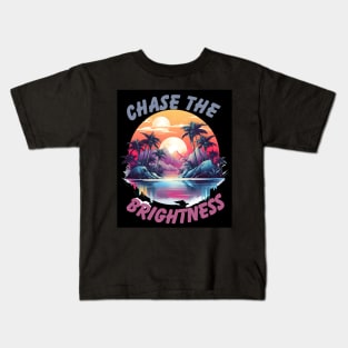 Chase the Brightness Kids T-Shirt